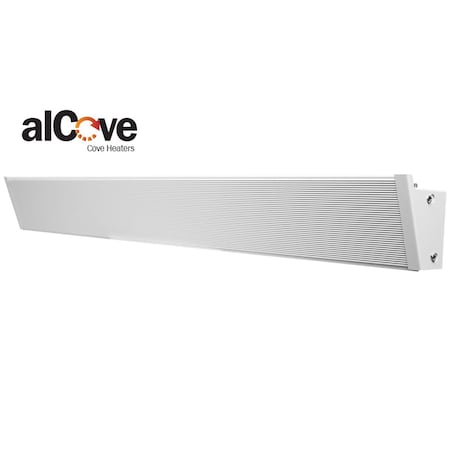 King Electric 47 in. 240&208V KCV Cove Heater - 560 & 420W, White KI316295